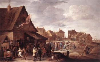 David Teniers The Younger : Village Feast
